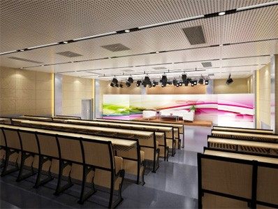 東莞職業技術學院演播廳聲學裝修及燈光音響工程